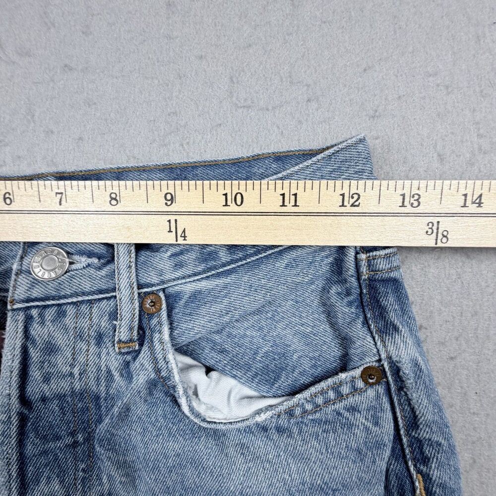 AGOLDE Light Wash Straight Leg Jeans - Picture 6 of 10